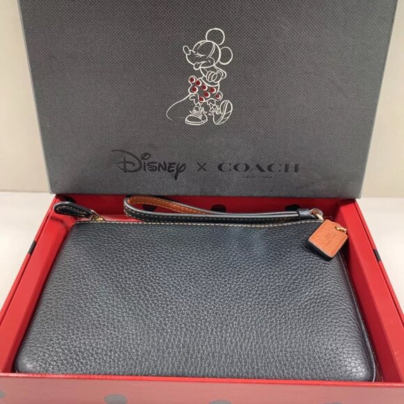 Coach Minnie Mouse Wristlet - Picture 5 of 5